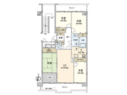 間取図(平面図)