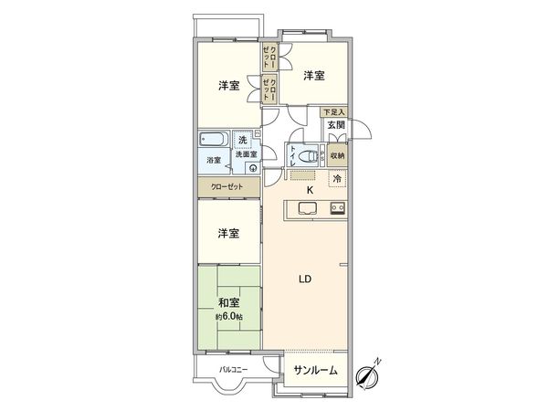 エスペランタ安城 間取図(平面図) エスペランタ安城 間取図(平面図)