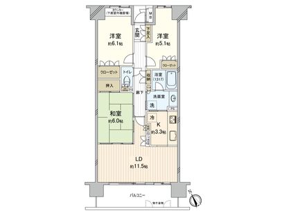 間取図(平面図)