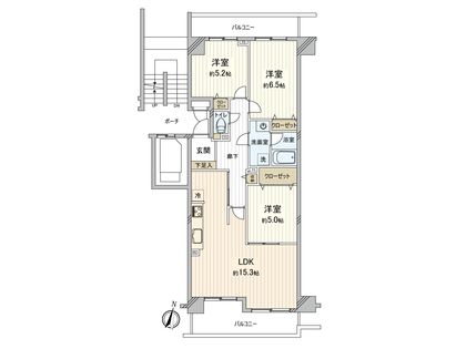 間取図(平面図)