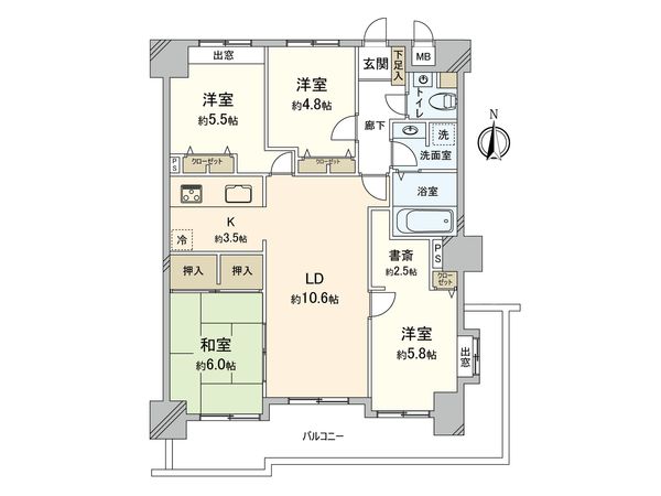 リバブルガーデン安城 間取図(平面図) リバブルガーデン安城 間取図(平面図)