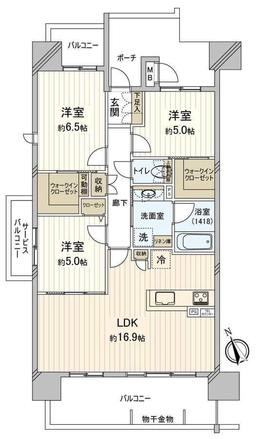 間取図(平面図)