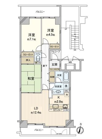 間取図(平面図)