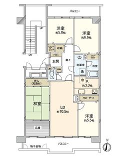 間取図(平面図)