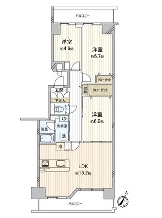 コープ野村新安城 D棟 外観 外観
