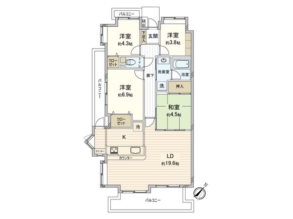 間取図(平面図)