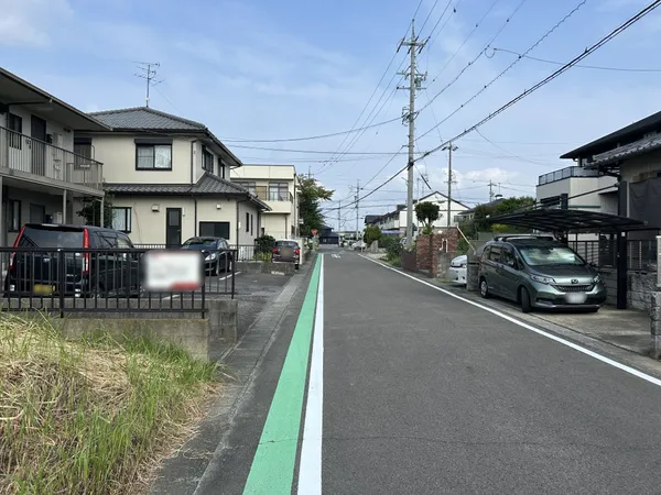 前面道路