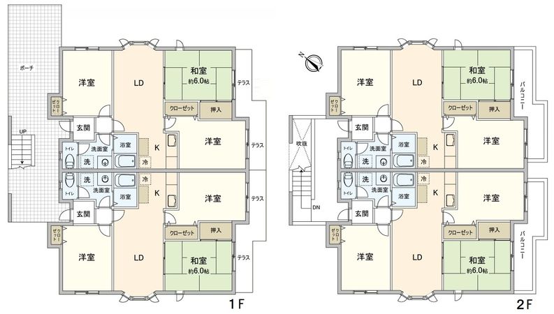 メープルコート 間取図(平面図)