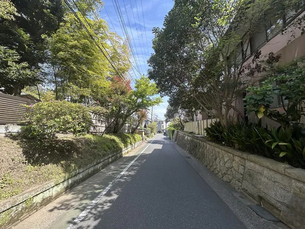 南西側前面道路