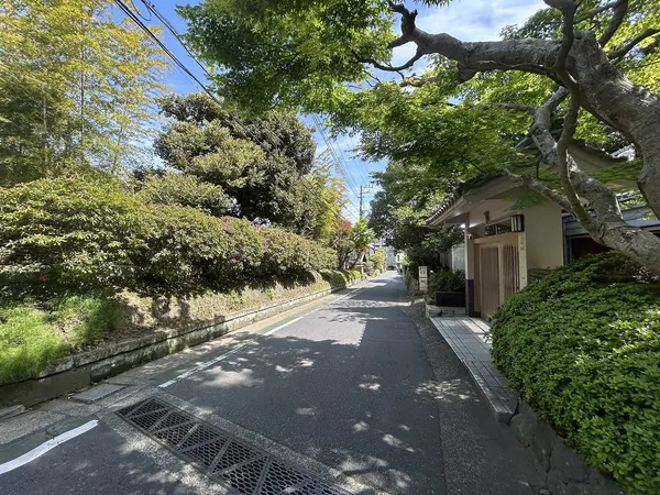 南西側前面道路