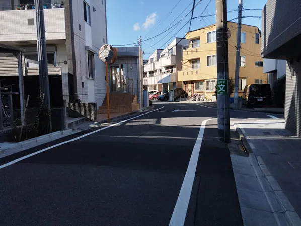前面道路