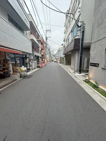 前面道路