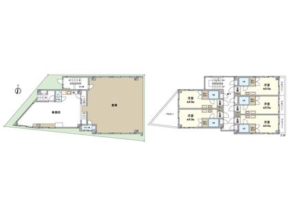 メゾンヒビノ 間取図(平面図)