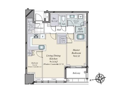 パークコート ザ・三番町ハウス 間取図