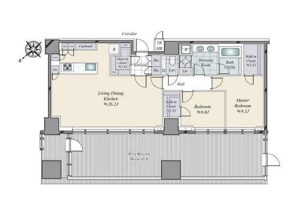 間取図(平面図)