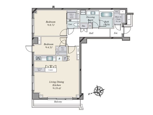 間取図(平面図)