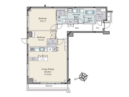 間取図(平面図)