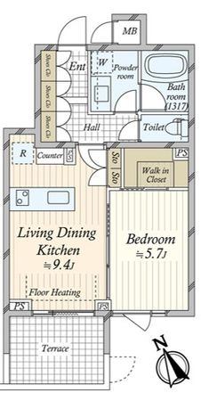間取図(平面図)