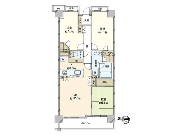 間取図(平面図)
