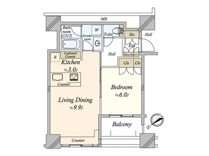 パークホームズ武蔵小山 間取り