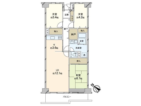 間取図(平面図)