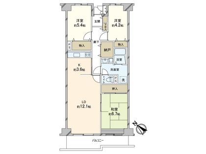 間取図(平面図)