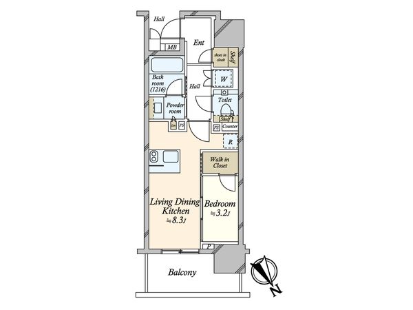 間取図(平面図)