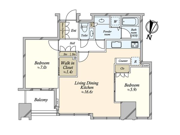 間取図(平面図)