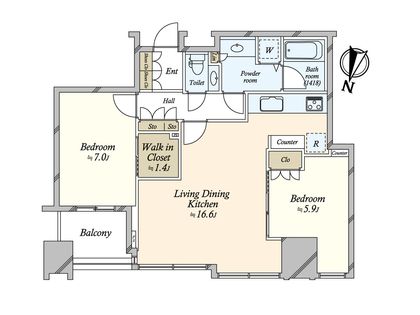 間取図(平面図)