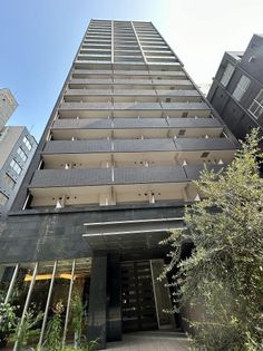 プレサンスタワー北浜 外観