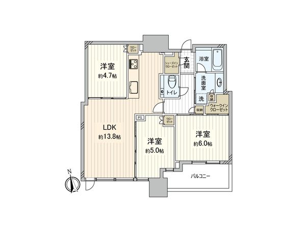 シティタワー大阪本町 間取図