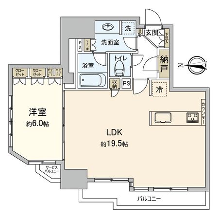 クレアホームズ新町一丁目 間取図