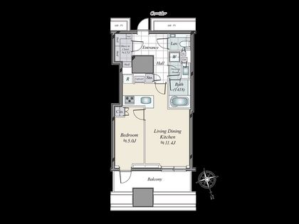 三田ガーデンヒルズ ノースヒル 間取図