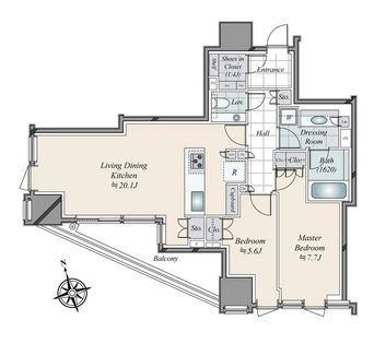 三田ガーデンヒルズ ノースヒル 間取図