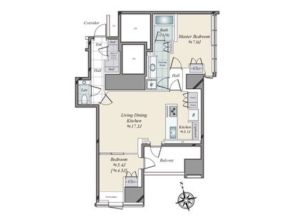 三田ガーデンヒルズ ノースヒル 間取図