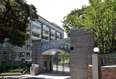 パークマンション三田綱町ザフォレスト 建物外観
