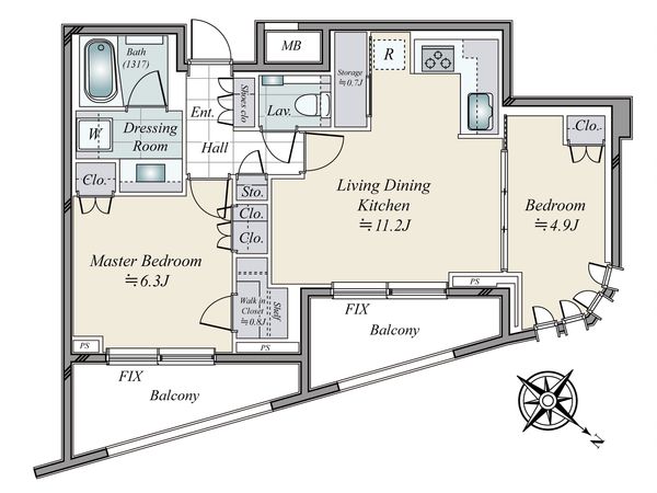 間取図(平面図)