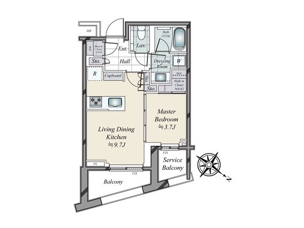 間取図(平面図)