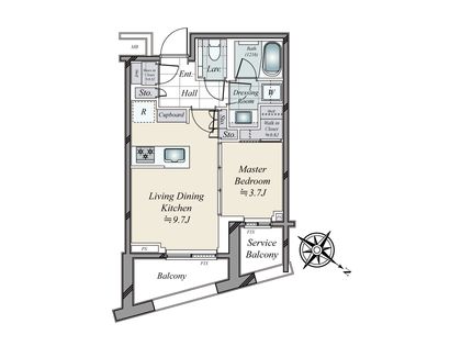 間取図(平面図)