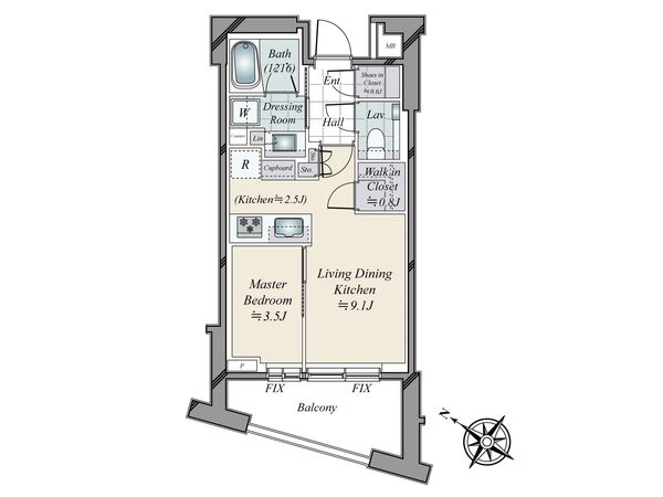 間取図(平面図)
