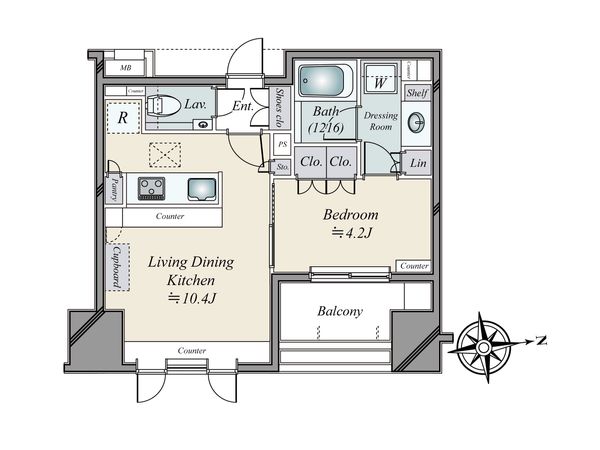 間取図(平面図)