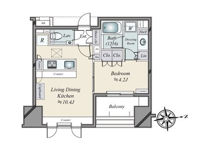 間取図(平面図)