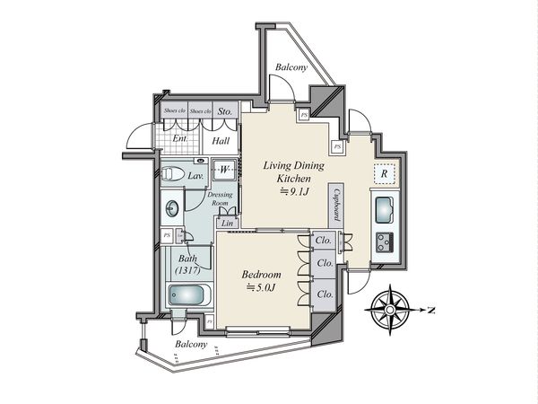 間取図(平面図)