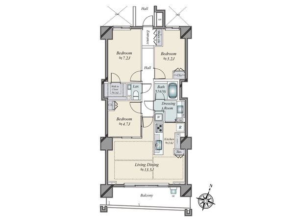 間取図(平面図)