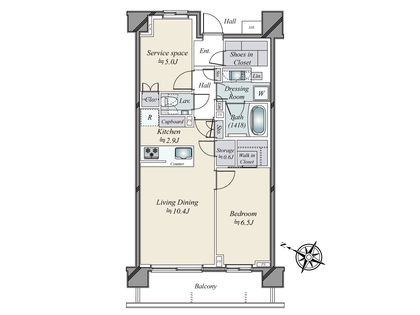 間取図(平面図)