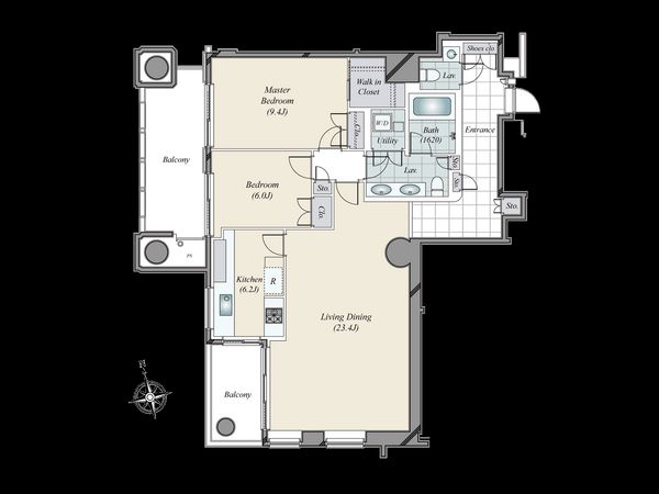 間取図(平面図)