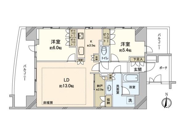 間取図(平面図)