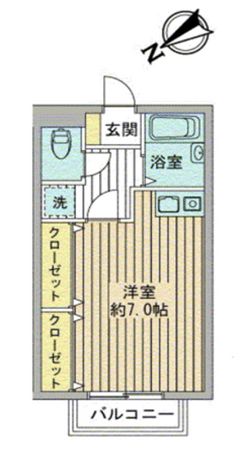 アメニティK 間取図