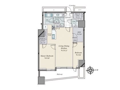 三田ガーデンヒルズ サウスヒル 間取図
