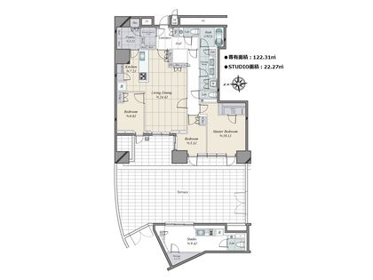 三田ガーデンヒルズ イーストヒル 間取図